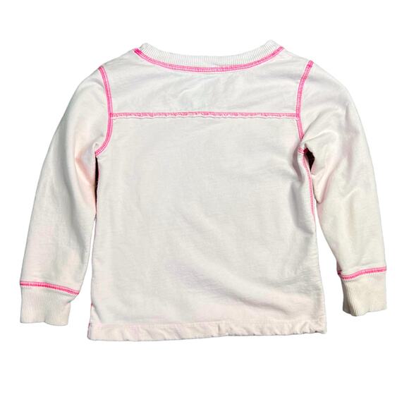 Disney Parks Pink Pullover with Princess graphic size small girls - Picture 2 of 5